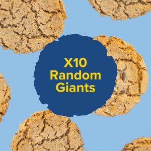 10 Random Giant Oatie Biscuits | Hand Baked Mixed Giant Biscuit Selection