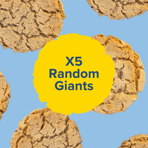 5 Random Giant Biscuits | Hand Baked Mixed Giant Biscuit Selection
