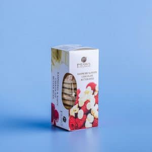 Raspberry & White Chocolate Butter Bites | Fluffy Hand Baked Butter Biscuits