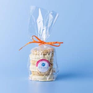 Passionfruit & White Chocolate Oatie Biscuit |  Artisan Hand Baked Chocolate-Dipped Oaties