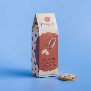 Chocolate Chunk Shortbread | Hand Baked Buttery Shortbread Biscuits