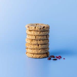 Traditional Cranberry & Raspberry Oaties | Hand Baked Classic Oat Biscuits